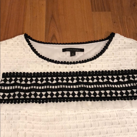 Banana Republic Eyelet Blouse - Picture 5 of 6